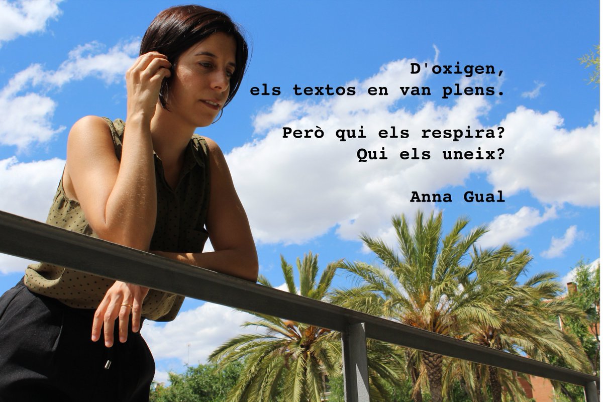 Poetes de Rauxa. Terrassa. Del 20 al 26 de novembre. <a href="/rauxaterrassa/">rauxaterrassa</a> #poesia #annagual #poetescatalans #literaturacatalana #versos #Terrassa