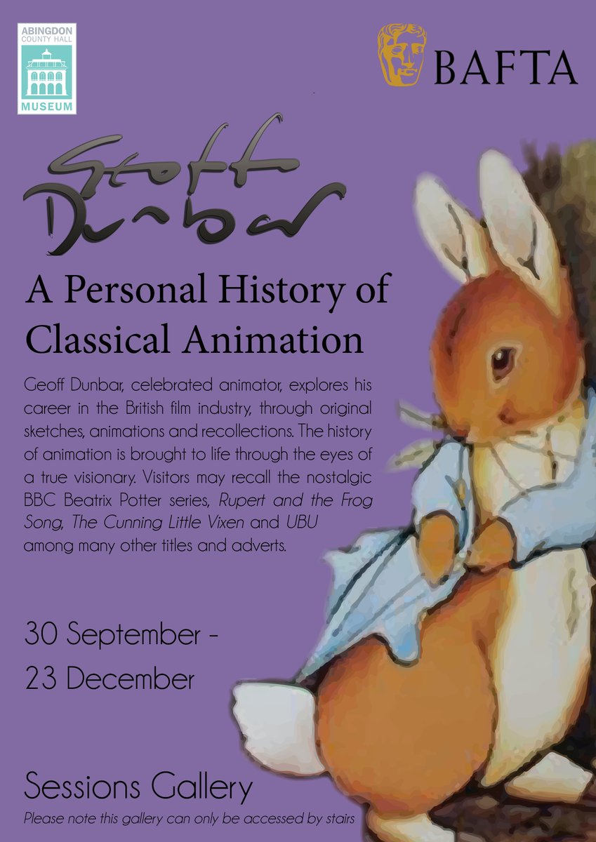 Why not check out <a href="/AbingdonMuseum/">Abingdon County Hall Museum</a> 's latest #free #exhibition this weekend? bit.ly/2rNptDe #Animation #Abingdon