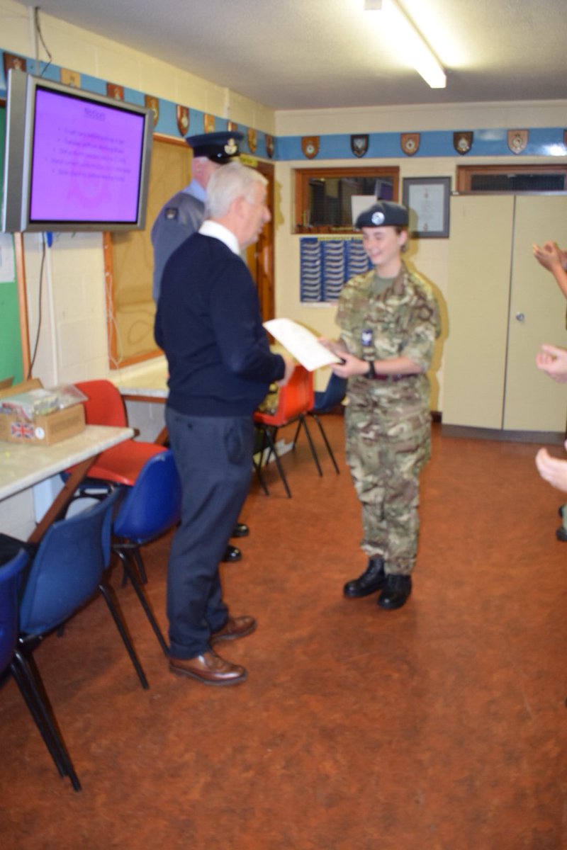 LindsayHoyle_MP's tweet photo. My honour to see how the new recruits are enjoying their time with #Chorley Air Cadets https://t.co/L1mvZEVlIN