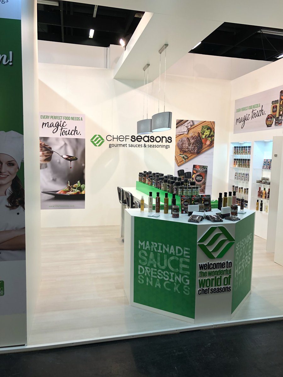 We will be pleased to see your presence in the #Anuga17 Please visit us Hall 11.1 Aisle E No:037 Chef Seasons Gourmet Sauces &amp; Seasonings