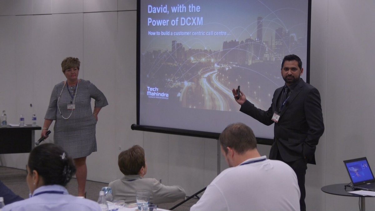 BirendraSen's tweet photo. @thepareshvarma sharing our CX transformation journey at the @AllanLloyds #AL_CEM event in #Barcelona. @Techmbs_tweet @tech_mahindra https://t.co/5UK3SkP0Ef