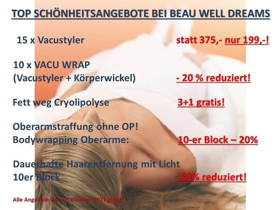 muskelreha's tweet photo. Top Oktober Schönheitsangebote bei Beau Well Dreams Wien
#aktion #angebot #kosmetik #figur #figurstudio #abnehmen
https://t.co/YWfPBK62oE https://t.co/Sx67oAkHEE