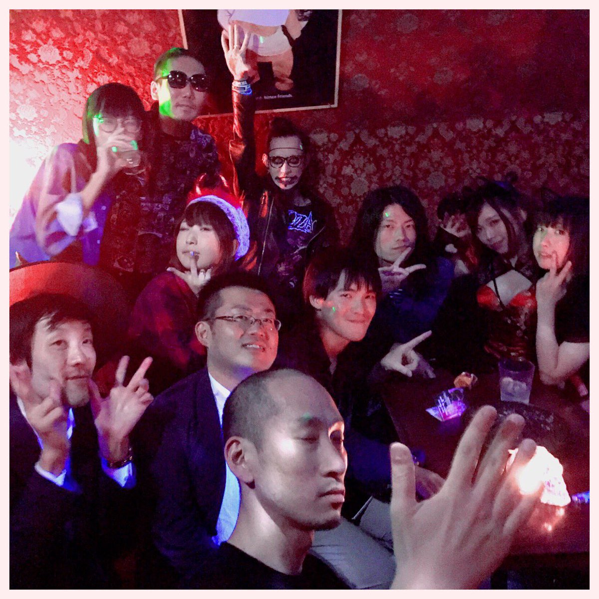 scaperec's tweet photo. サロンドスケープvol.6ありがとうございました！！！足元のわるい日に集まって頂いた皆様、感謝です！！#三茶 #Flower2 #ハロウィン #Bar #DJ https://t.co/FVGY46w5up