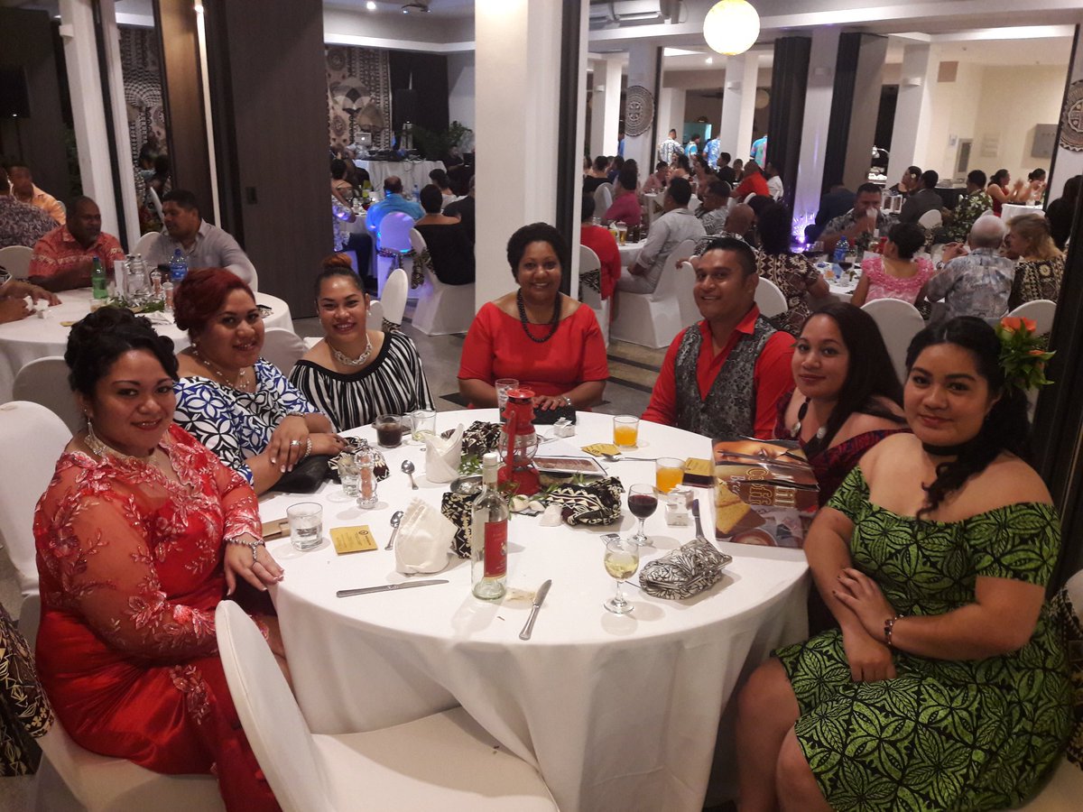 Digicel team at the Fiji Day Grand Ball! Beautiful evening celebrating Fiji's 47th Independence. #teamdigicel #digiceltonga #fijiday2017