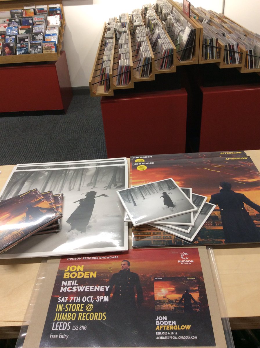 JumboRecords's tweet image. We can&apos;t wait for an afternoon of live folk in the shop at 3pm with @boden_jon and @neilmcsweeney - free entry- hope to see you there!