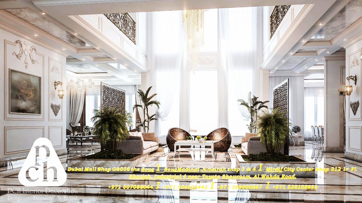 Pch Interior Decoration On Twitter Bright Spacious Receiving