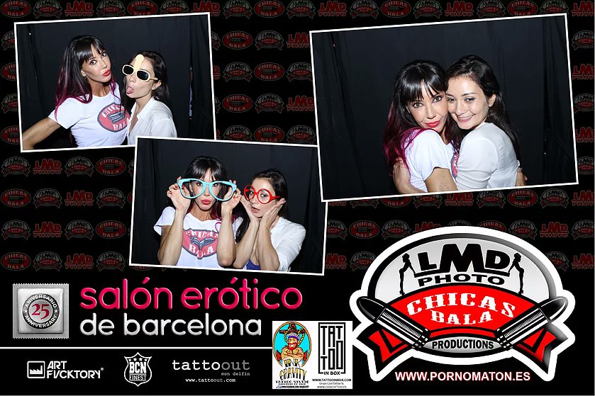 Ya podéis descargar las fotos de ayer en <a href="/pornomaton/">Pornomatón ( +18 )</a>  del escenario <a href="/chicasbala/">Chicas Bala</a> <a href="/Lmdphototgn/">LMD Photo ( +18 )</a>  del <a href="/SALONEROTICOBCN/">SALÓN ERÓTICO DE BARCELONA</a> 
pornomaton.es