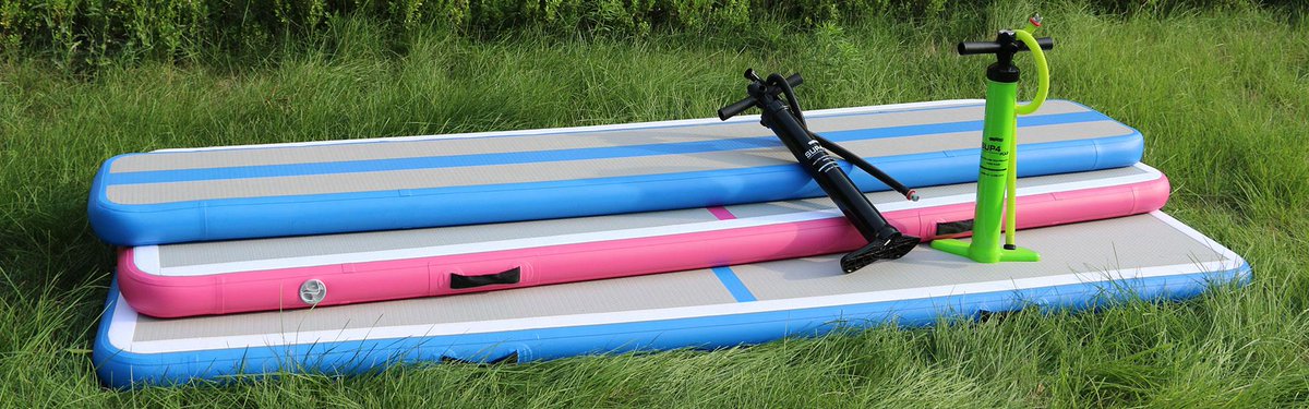 Inflatable007's tweet image. Inflatable air track home edition! 
Orange,  pink,  blue available
Size: 12in. x 4in. x 0.4in
Want to door price? 
shijiainflatable@163.com
