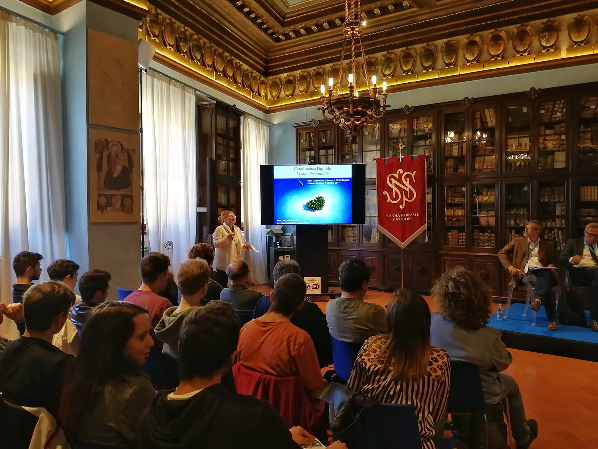 #IF2017 #NextGeneration Debora Bianchi: #cittadinanzadigitale è compito arduo che le amministrazioni dovranno costituire passo passo.