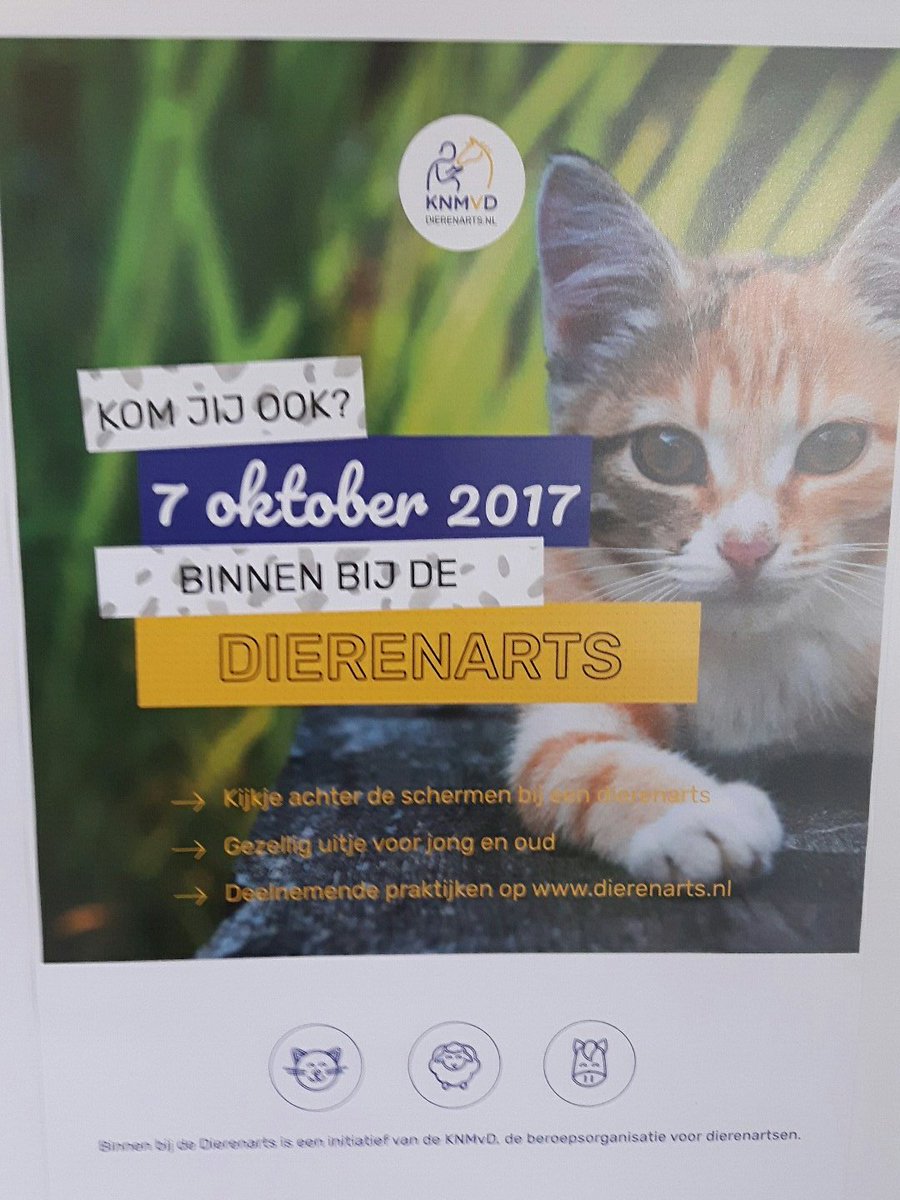 Vandaag hebben we onze open dag. Kom langs tussen 12.00 en 15.00 uur aan de Cinemadreef 2.