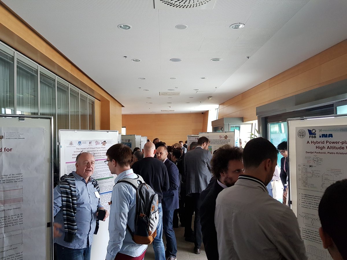 sdewes_centre's tweet photo. @sdewes_centre poster session attracting a lot of attention #sdewes https://t.co/ZRFihVHyWQ