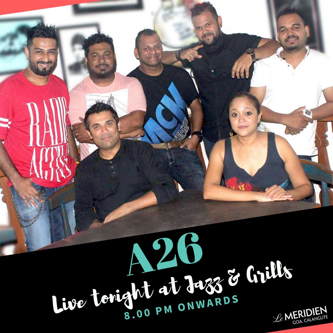 LeMeridienGoa's tweet photo. Bringing just the absolute best tonight at #JazzandGrills.
#LeMeridienGoa #LMSaturdays #LMWeekends #music #A26 #bandnights #matchscreenings https://t.co/60Itv05eMz