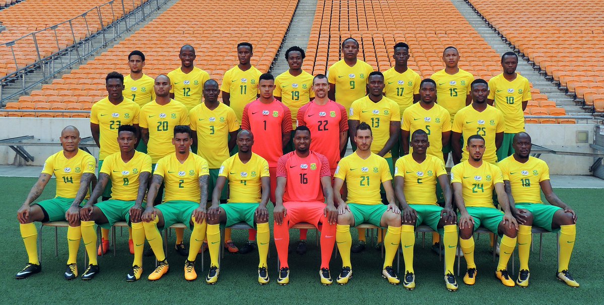 <a href="/BafanaBafana/">Bafana Bafana</a> XI vs Burkina Faso: Khune (GK) (c) Mkhize, Hlanti, Gould, Daniels, Zungu, Mokotjo, Zwane, Vilakazi, Jali, Tau <a href="/SAFA_net/">SAFA.net</a>
