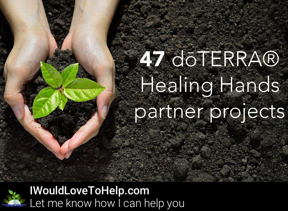 If you are familiar with Healing Hands, what is your favorite project to date?
#doterra #iwouldlovetohelp #essentialoilsbybarb