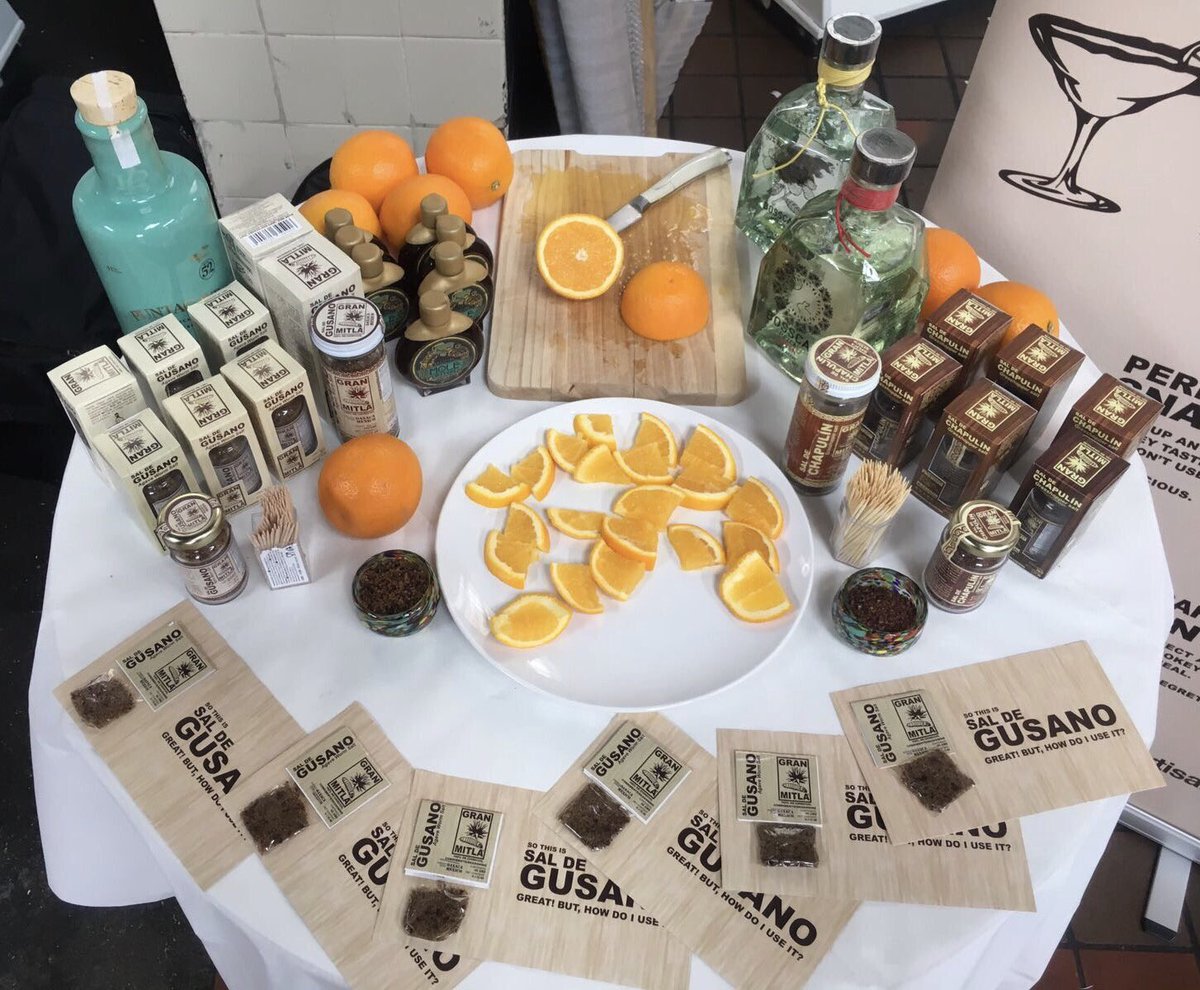 Our <a href="/GranMitla/">GranMitla</a> Sal de Gusano (#agave worm chilli salt) is ready to try @tequilafest #tequila #mezcal #teqfest #tequilafest #bricklane