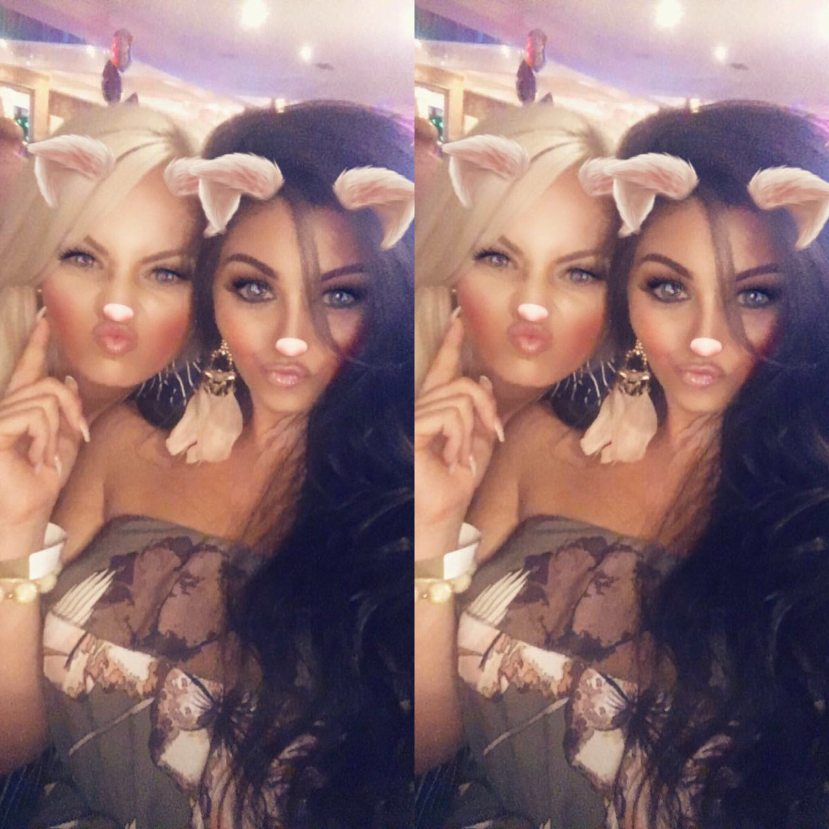 🙎🏼🙎🏽 #snapchat #gottaloveafilter