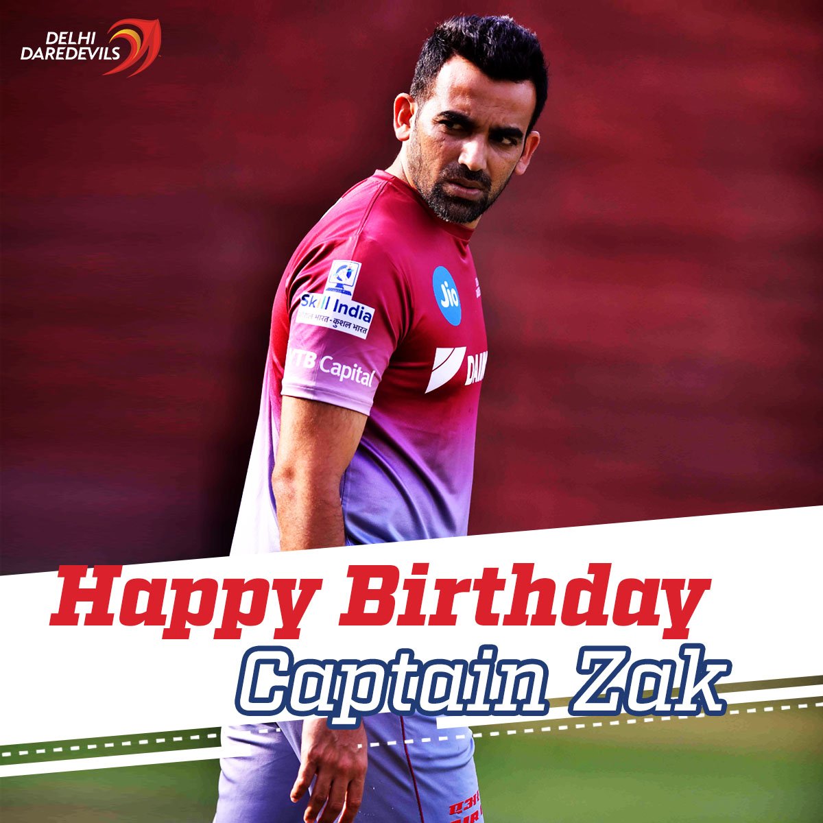 Happy birthday Captain Zaheer Khan. 