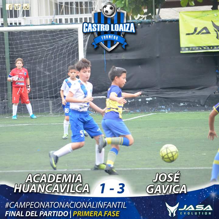 #CampeonatoNacionalInfantil | Resultados

Gran partido entre la Academia Huancavilca de Portoviejo y José Gavica de Guayaquil, sub 10