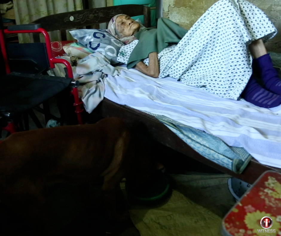 IWitnessGMA's tweet photo. Sa edad na 104 years old, si Lola Emilia ang isa sa pinakamatanda sa buong Ilocos Sur. #Isandaan #IWitness https://t.co/fSblMTO9Jz