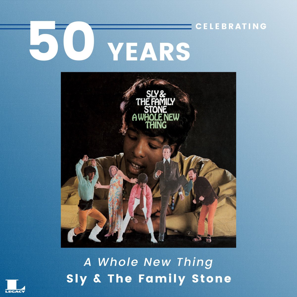 The debut album by Sly &amp; The Family Stone was released during this month in 1967! Hear it here: LegacyRecordings.lnk.to/SlyStoneAWNT!TW