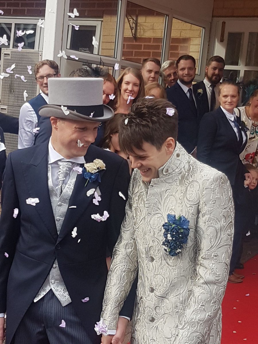 A special day on area 86. Two amazing managers Paul from Ponty and Andy from Llantrisant have finally wed. Congratulations