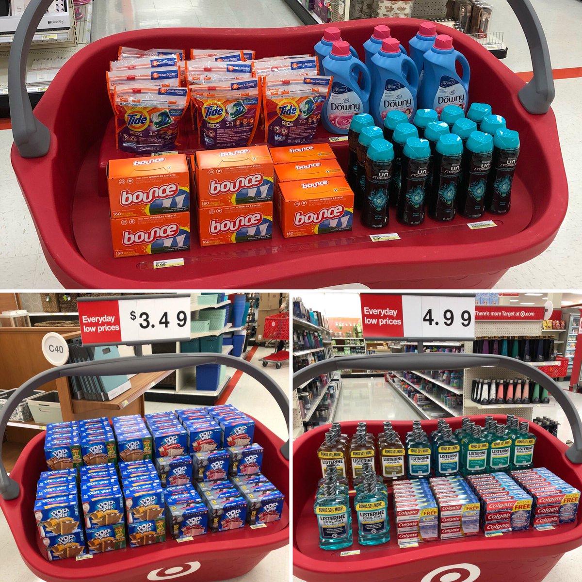 I was excited that my guests were shopping from the baskets as I was resetting them!! #GoSales #FillTheFloor 😇🎯✅