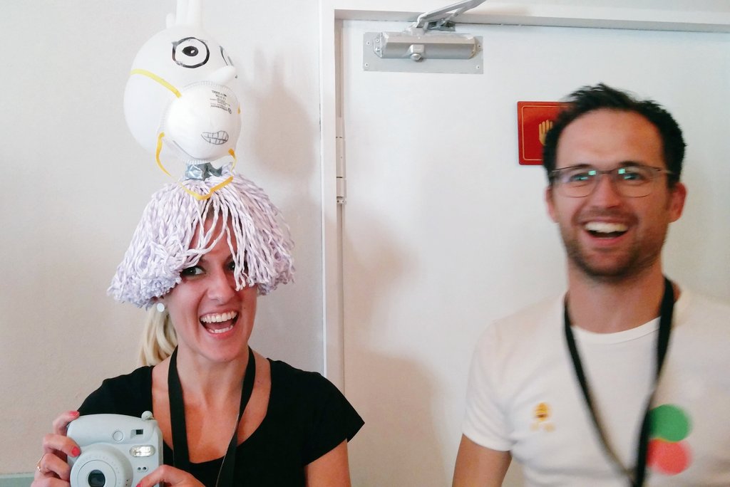 Dithern's tweet photo. Amazing workshop with @hellojonnekuyt &amp; @joostholthuis rethinking our thinking while we thinking of thinking at #SDDBCN Thank u guys! https://t.co/Vgmh33VIrQ