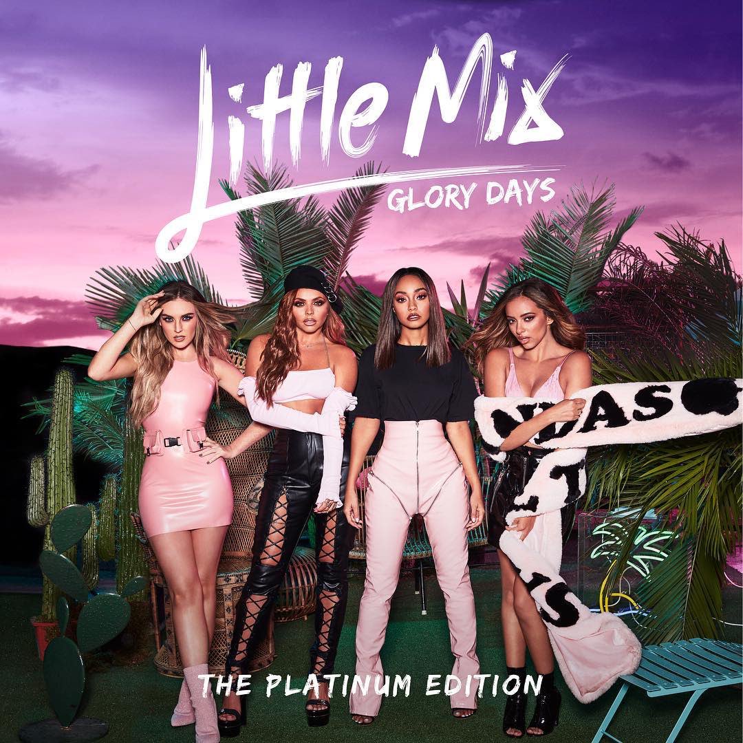 syco's tweet image. 'Glory Days: The Platinum Edition' is happening! ✨ Three brand new tracks &amp;amp; more to be revealed soon! 🙌 It’s coming on 24.11.17 🔥 @LittleMix