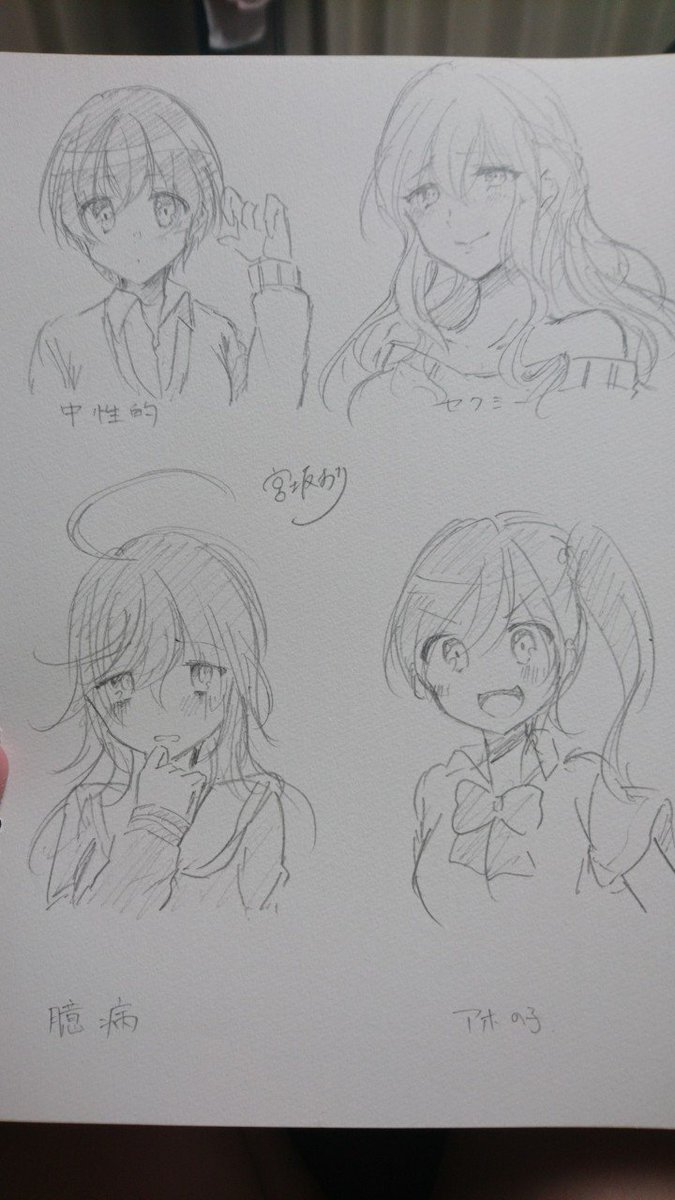 美少女描いてみようやってみた
テンプレにまとめれないから後日まとめるかも
とりあえずアナログ 