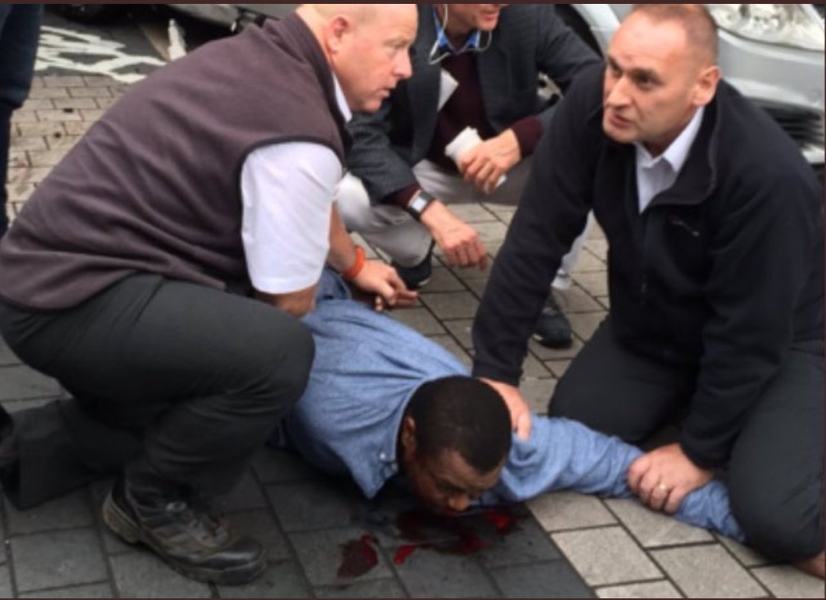 Markiemarc66's tweet image. Ik ben benieuwd hoe het @nosnieuws vanavond de uitzending opent ..... @MarcelGelauff  #welofgeenkleur #witteman #zwarteman #Londen