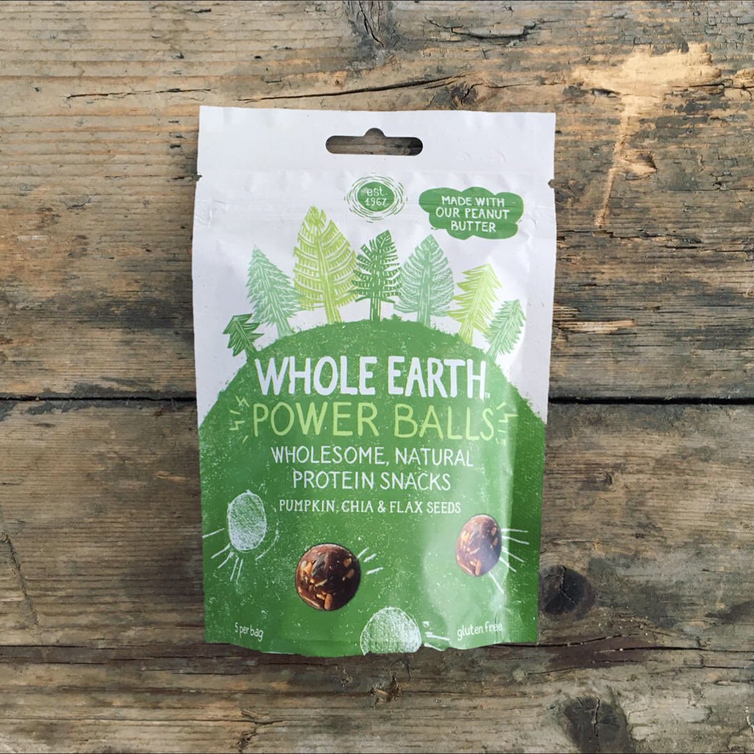 wholeearthfoods's tweet photo. Just the thing for active snackers. Fuel your woodland walks, misty morning runs and weekend bike rides with Power Balls. #AllRoundGoodness https://t.co/Dk3dng69S9