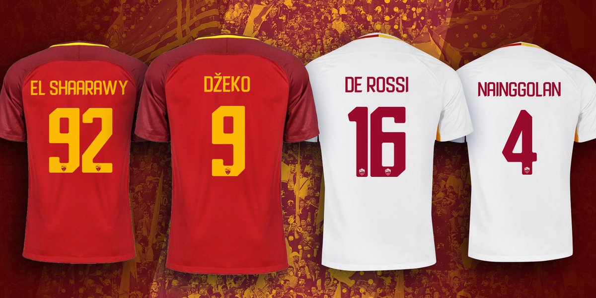 Jersey Kandang dan Tandang 2017/18

Gratis pembuatan nama dan nomor

Dapatkan segera: asroma.ez.football/idn/en/?utm_me…

*Hingga 9 Okt 2017