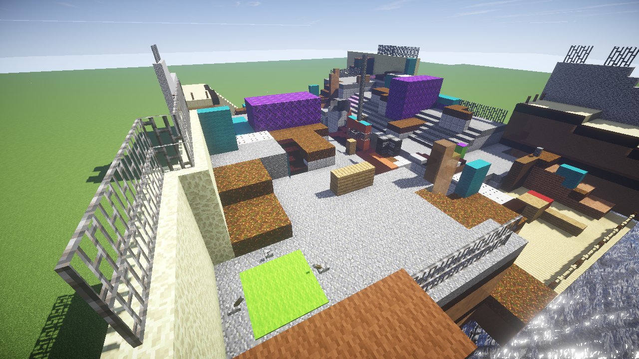 ここぴー Kokopy マイクラでスプラトゥーン2再現 第三弾 エンガワ河川敷 放送する気分じゃなかったので1人でちまちま作ってました とりあえずステージ部分は完成したのでこんど背景部分を放送しながら制作します ネガティブな時のほうが制作がスムーズ