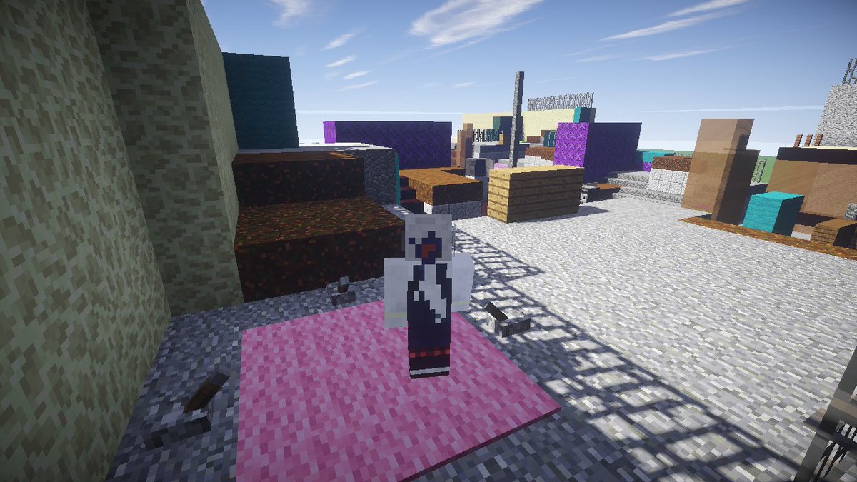 Kokopy マイクラでスプラトゥーン2再現 第三弾 エンガワ河川敷 放送する気分じゃなかったので1人でちまちま作ってました とりあえずステージ部分は完成したのでこんど背景部分を放送しながら制作します ネガティブな時のほうが制作がスムーズにゆくの