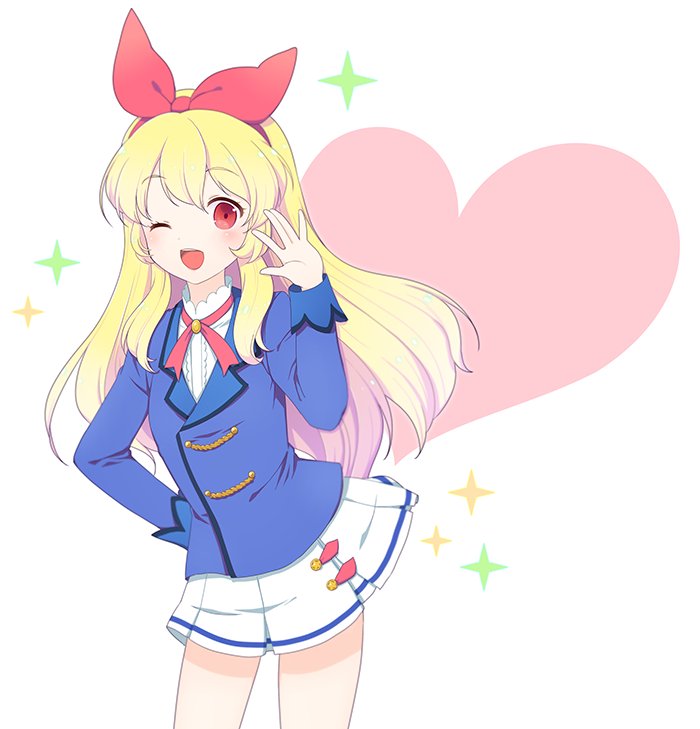 アイカツ アイカツの星宮いちごちゃん アイカツアイドルみんなかわいくて大好きです ア いぬのイラスト