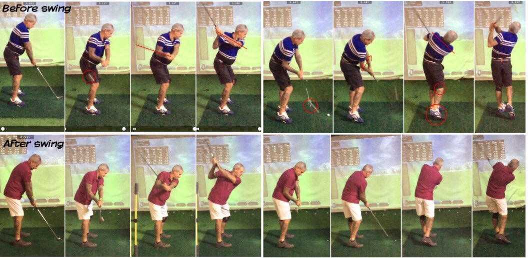 PaulsGolfAcad's tweet photo. 3 x 1 hour sessions with David = swing improvements ๐๐๏ธโโ๏ธ#golfcoach #Studentrelationship ๐ฏ% trust ๐๐ผ https://t.co/krROns3CEc