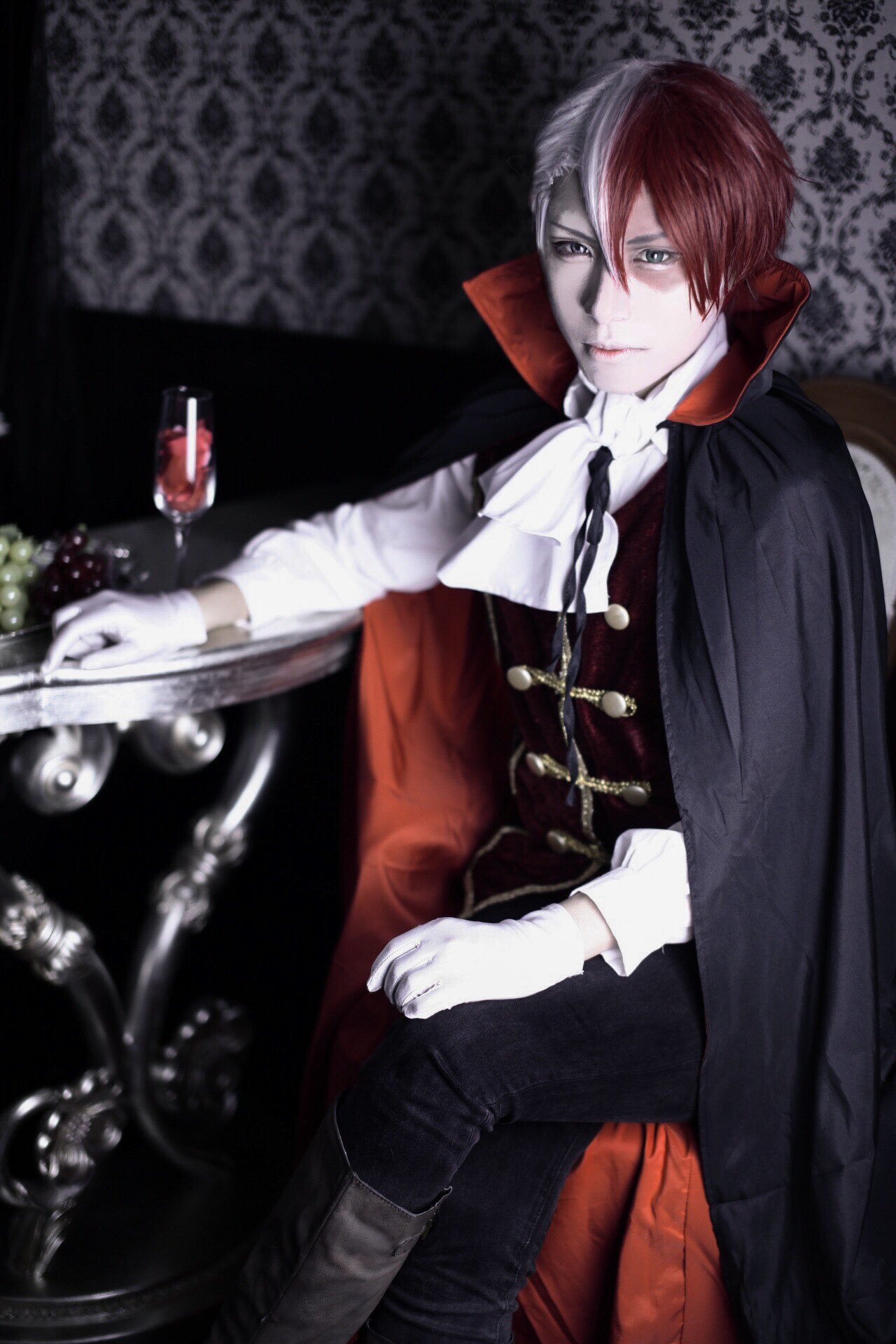 轟焦凍 コスプレ ハロウィン 吸血鬼 フルセット ヒロアカ Amazon.co.jp: KUTAO 僕のヒーローアカデミア 雄英高校 MY HERO