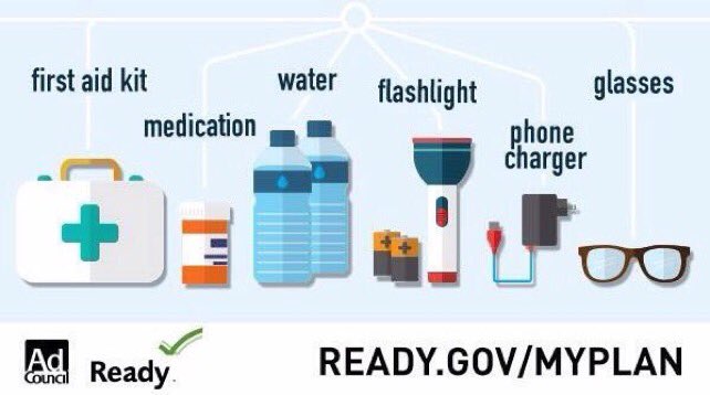 femaregion4's tweet photo. If you are evacuating for #Nate take your medications, phone charger and any personal items you &amp; your family may need. https://t.co/Svb5ROWCwJ