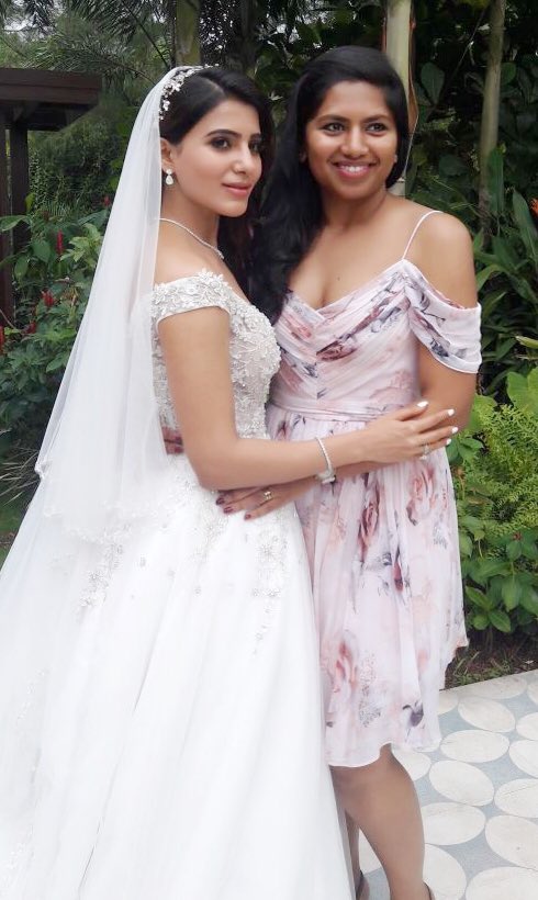 NeerajaKona's tweet photo. My pretty girl!!!! The beautiful bride ❤️ @Samanthaprabhu2 #chaysam https://t.co/v8F13gNhO5