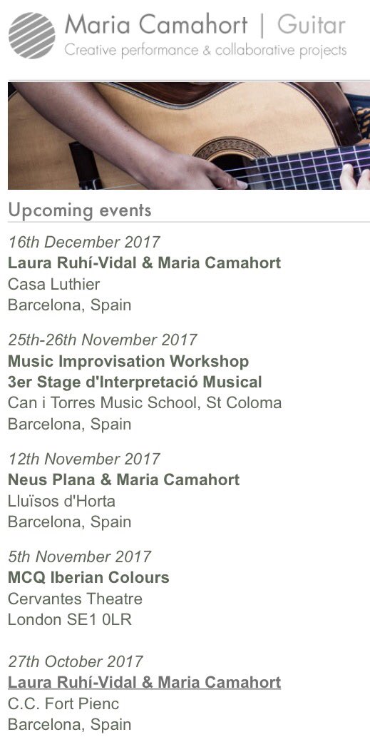 Maria Camahort On Twitter Autumn Concerts With Rvlaura Camahortquintet And Neus Planaturu More Info Soon