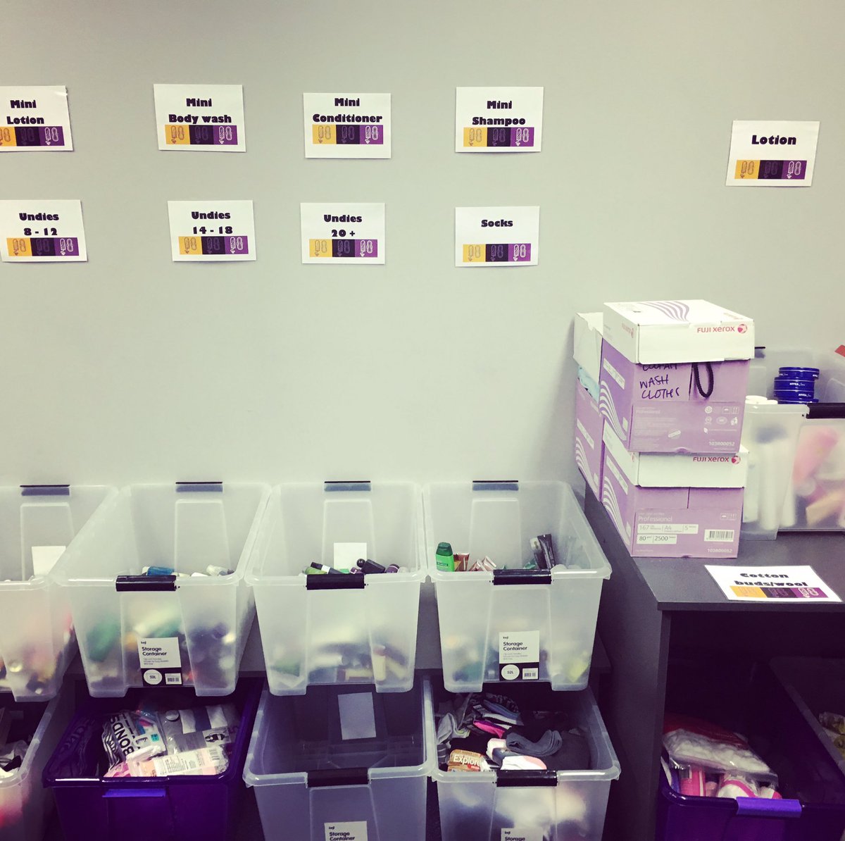 GiveUndies's tweet photo. First sorting session done for 2017
#essentialsforwomen #efwperth #donate #perth #charity #grassroots #volunteer #thanks #blessed #girlboss https://t.co/24gRixVauV