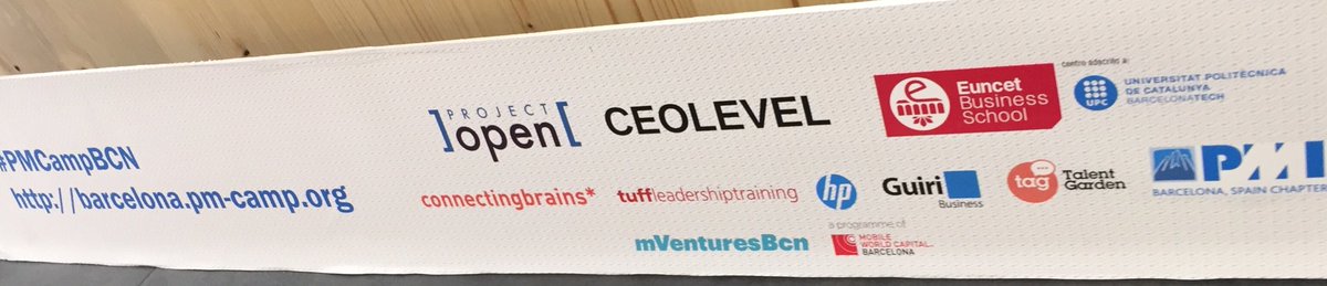 GuiriBusiness's tweet photo. #Guiribusiness was proud to have supported such a fantastic event and be along side so many great organizations @PMCampBCN the last two days https://t.co/129xu240RI