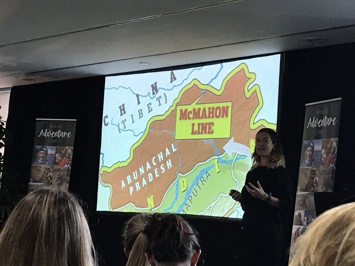 squashfalconer's tweet photo. @AntsBK telling stories of her amazing adventures at @WAEXPO ...  incredible! https://t.co/80pkEBruhV