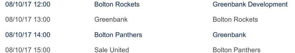 Bolton Bullets PFC tweet media