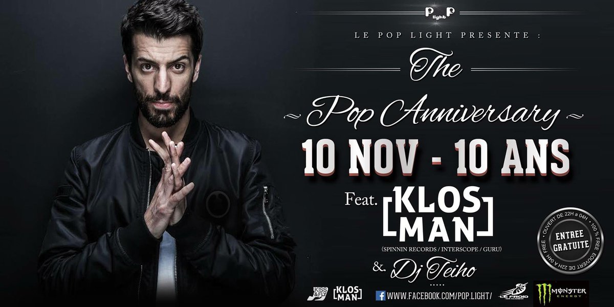 KISSFLYAGENCY's tweet photo. //EVENEMENT// @gregoriklosman mixera pour les 10 ans du #PopLight à #Nouméa #NouvelleCaledonie le 10/11/17 https://t.co/ZaSiZsyIbr