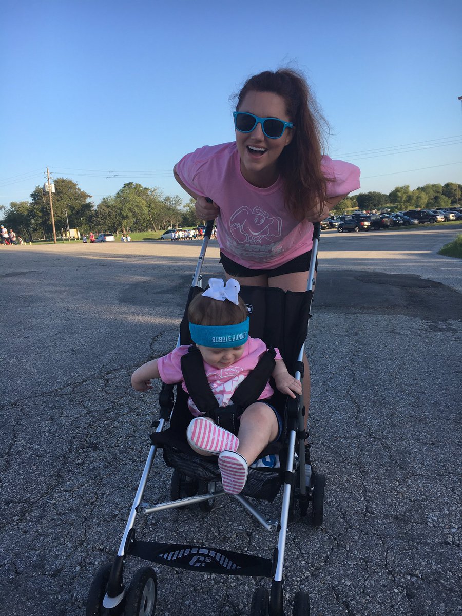 slynnretherford's tweet photo. Excited to kick off the Bubble Run with my family and our TLE Austin family this morning! #projecttogetherness #tleaustin https://t.co/9WfKff8Frl