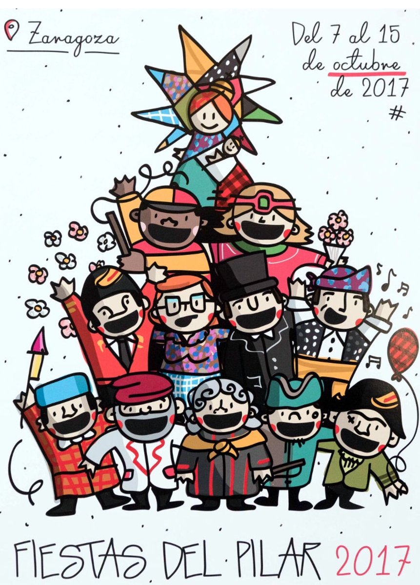 👋 Hola Zaragoza, Hola Pilar 👋 , #felicidades #pilar #diadelpilar #Zaragoza #granada #garbogranda