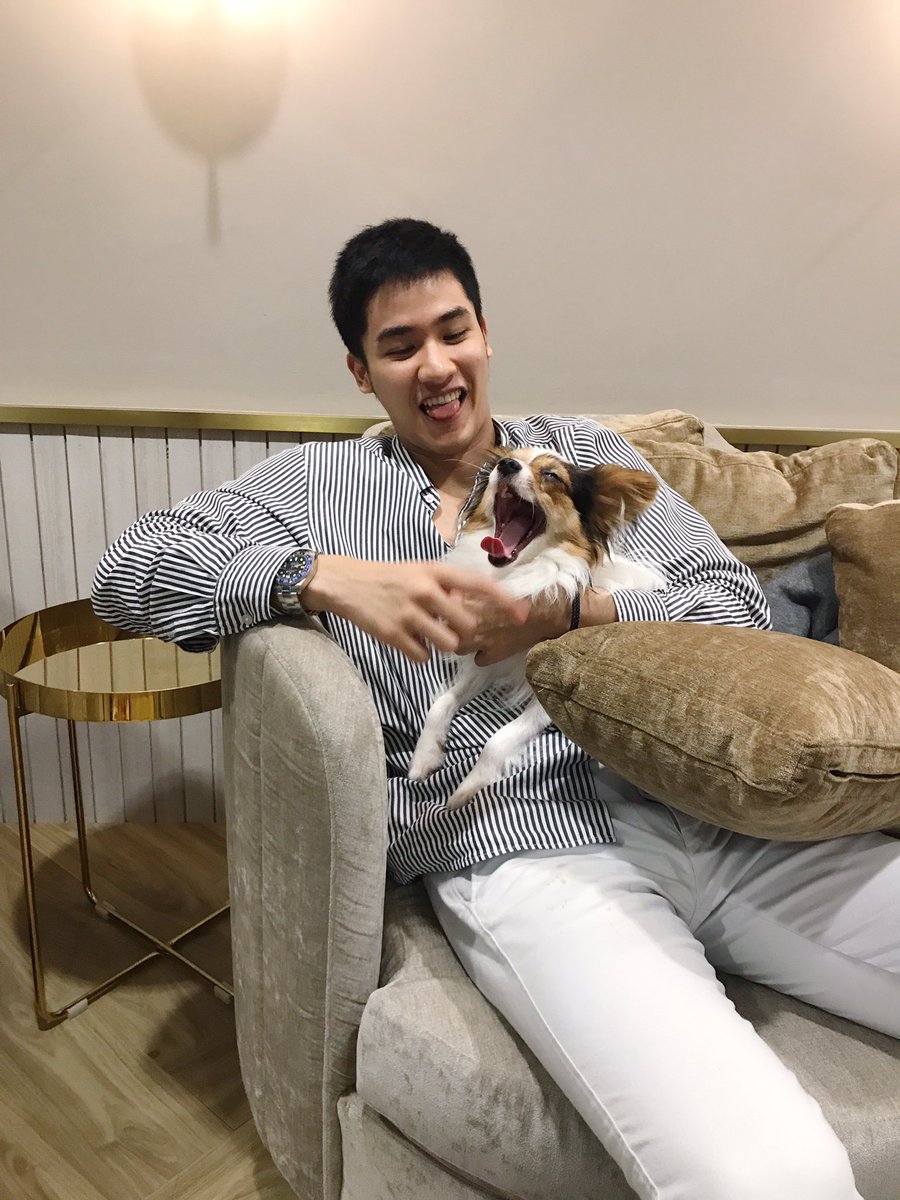 Tawan_V's tweet image. pet lovers community 💙💙💙 #thonglorpethospital