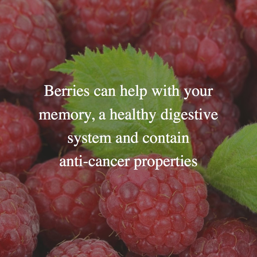 Get eating! #breakingbarriers #health #berries #memory #anti-cancer #digestivesystem