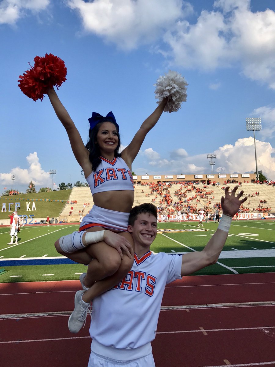 “It’s Katurday in Huntsville, Texas! NCA Staffer, Kaitlyn, is taking over our Snapchat at Sam Houston State University! (👻 NCAcheer)